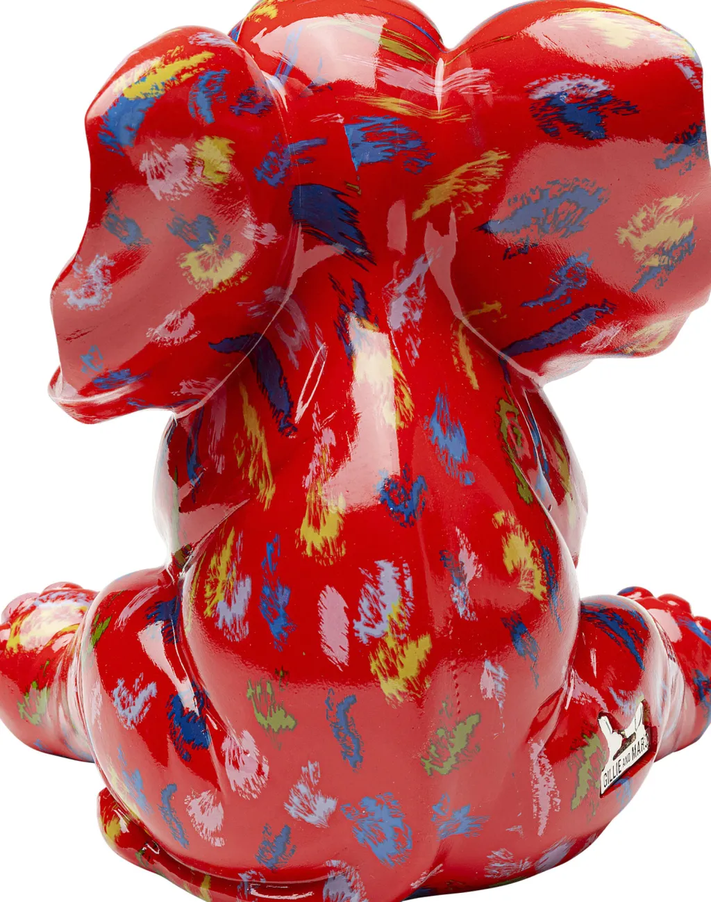 elephant_dots_elefantti_koristeesine_punainen_cm_4.webp Koriste-Esineet>KARE Design Elephant Dots Elefantti Koriste-esine Punainen 18cm