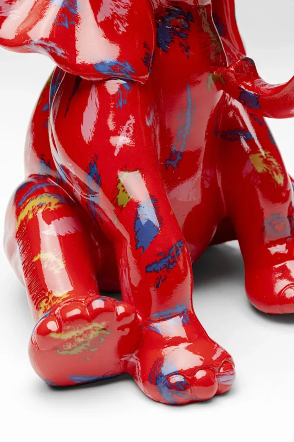Koriste-Esineet>KARE Design Elephant Dots Elefantti Koriste-esine Punainen 18cm