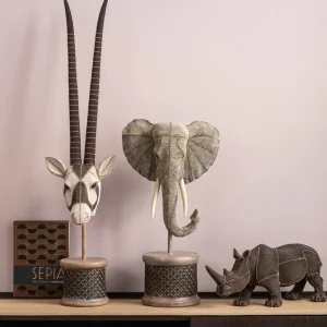 Koriste-Esineet>KARE Design Elephant Head Pearls Elefantti Koriste-esine 76cm