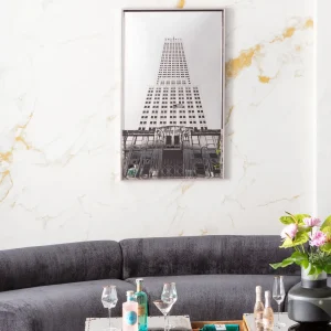 Taulut | Olohuone>KARE Design Empire State Mirror Kehystetty Taulu/peili 77x130cm