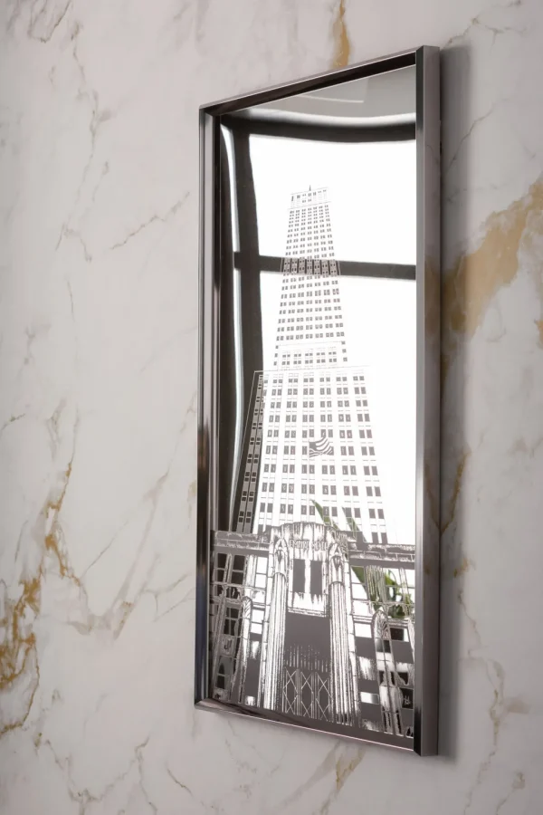 Taulut | Olohuone>KARE Design Empire State Mirror Kehystetty Taulu/peili 77x130cm