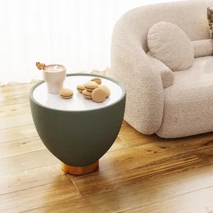 Sohvapöydät>KARE Design Endless Vegas Sivupöytä, Vihreä Ø47cm