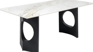 Pöydät>KARE Design Eternity Oho Pöytä, Musta, Keraaminen Pöytälevy 180x90cm