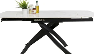 Pöydät>KARE Design Extension Table Twist Onyx 120(30+30)x90cm
