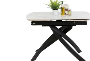 Pöydät>KARE Design Extension Table Twist Onyx 120(30+30)x90cm