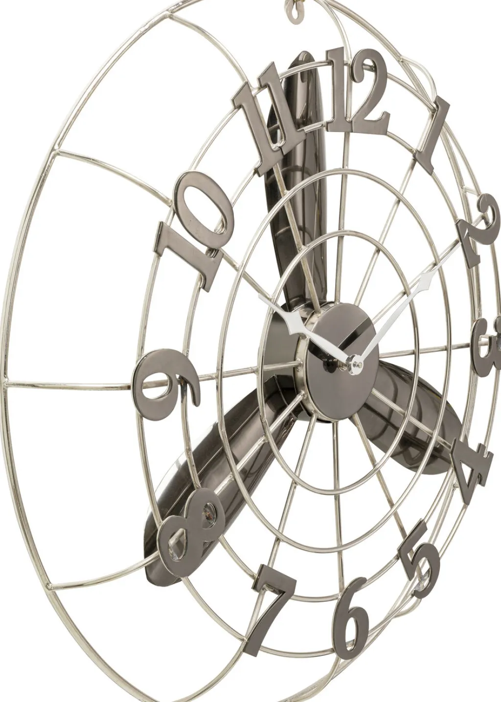 fan_blade_seinkello_cm_1.webp Kellot>KARE Design Fan Blade Seinäkello Ø61cm