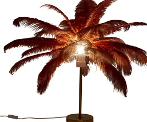 Pöytävalaisimet>KARE Design Feather Palm Pöytävalaisin, Ruosteenpunainen 60cm