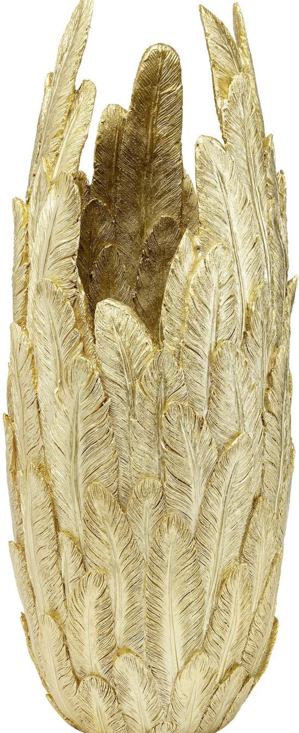 feathers_gold_maljakko_cm_1.webp Maljakot>KARE Design Feathers Gold Maljakko 80cm