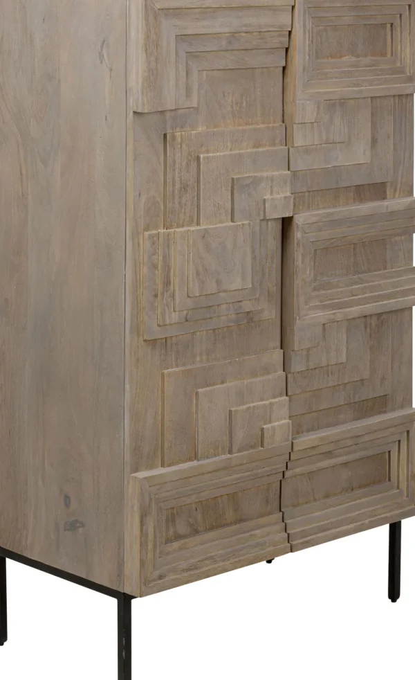 Senkit | Lipastot>KARE Design Figaro Kaappi, Mangopuu, 80x135cm