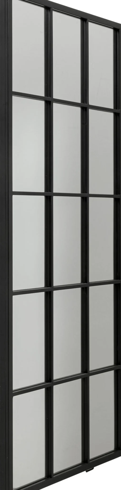 Peilit>KARE Design Finestra Seinäpeili, Metallia, Musta 60x140cm