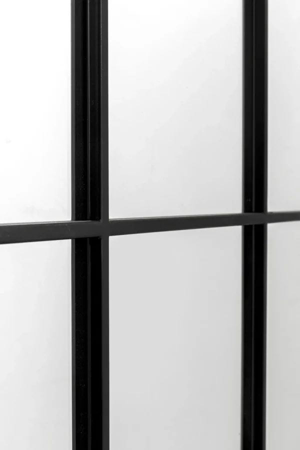 Peilit>KARE Design Finestra Seinäpeili, Metallia, Musta 90x180cm