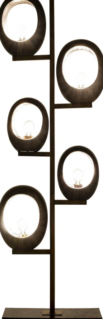 Lattiavalaisimet>KARE Design Five Loops Lattiavalaisin 173cm