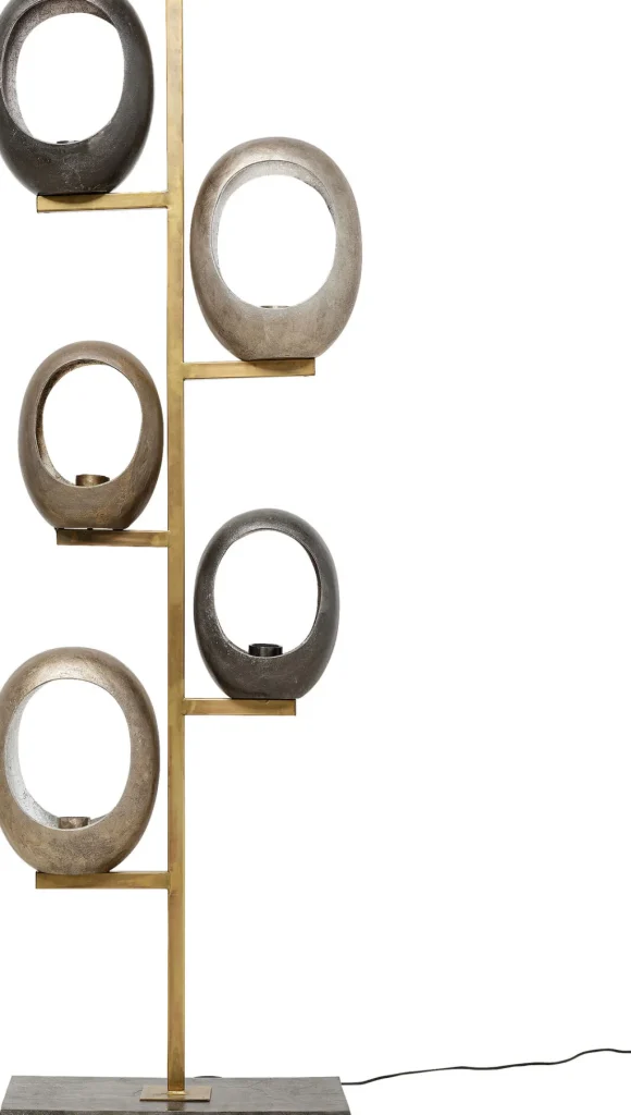 Lattiavalaisimet>KARE Design Five Loops Lattiavalaisin 173cm