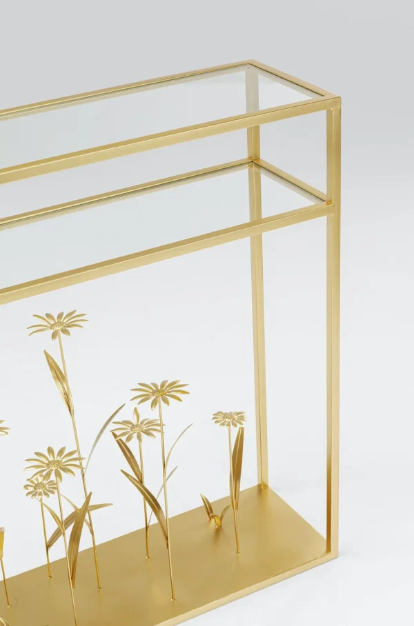 Konsolipöydät Ja Sivupöydät>KARE Design Flower Meadow Konsolipöytä, Kulta 100cm