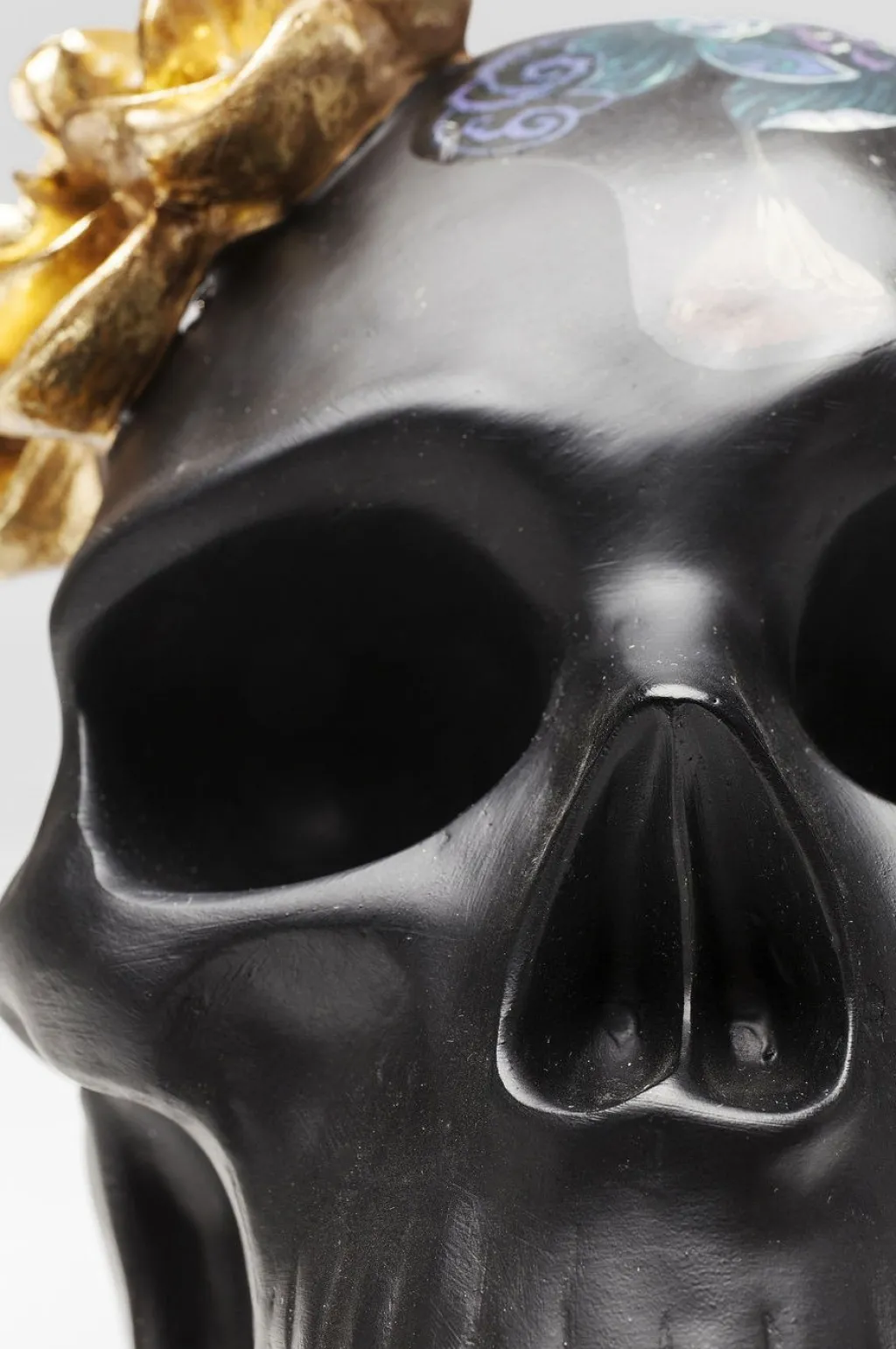 flower_skull_pkallo_koristeesine_cm_8.webp Koriste-Esineet>KARE Design Flower Skull Pääkallo Koriste-esine 22cm