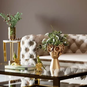 Maljakot>KARE Design Flowercrown Gold Deco Maljakko 20cm