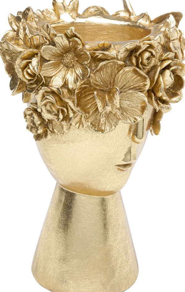 Maljakot>KARE Design Flowercrown Gold Deco Maljakko 20cm