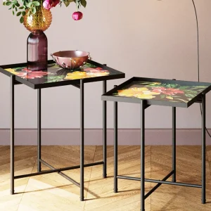 Sohvapöydät>KARE Design Flowers Garden Square Sivupöytä (2/Setti)