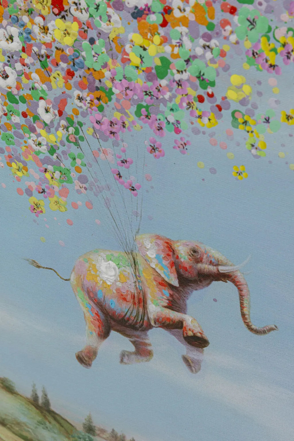 flying_elephant_in_day_elefantti_canvas_taulu_xcm_2.webp Taulut | Olohuone>KARE Design Flying Elephant In Day, Elefantti Canvas Taulu, 120x160cm