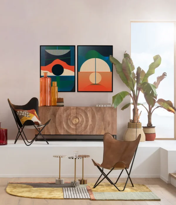 Taulut | Olohuone>KARE Design Framed Picture Sunset 75x100cm