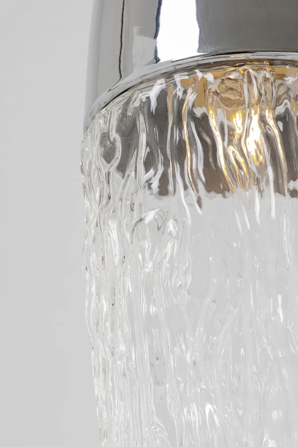 Riippuvalaisimet>KARE Design Frozen Riippuvalaisin Kromi Ø17cm