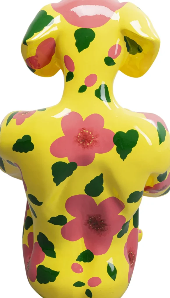 Jalalliset Koriste-Esineet>KARE Design Gangster Dog Koira Koriste-esine Keltainen 80cm