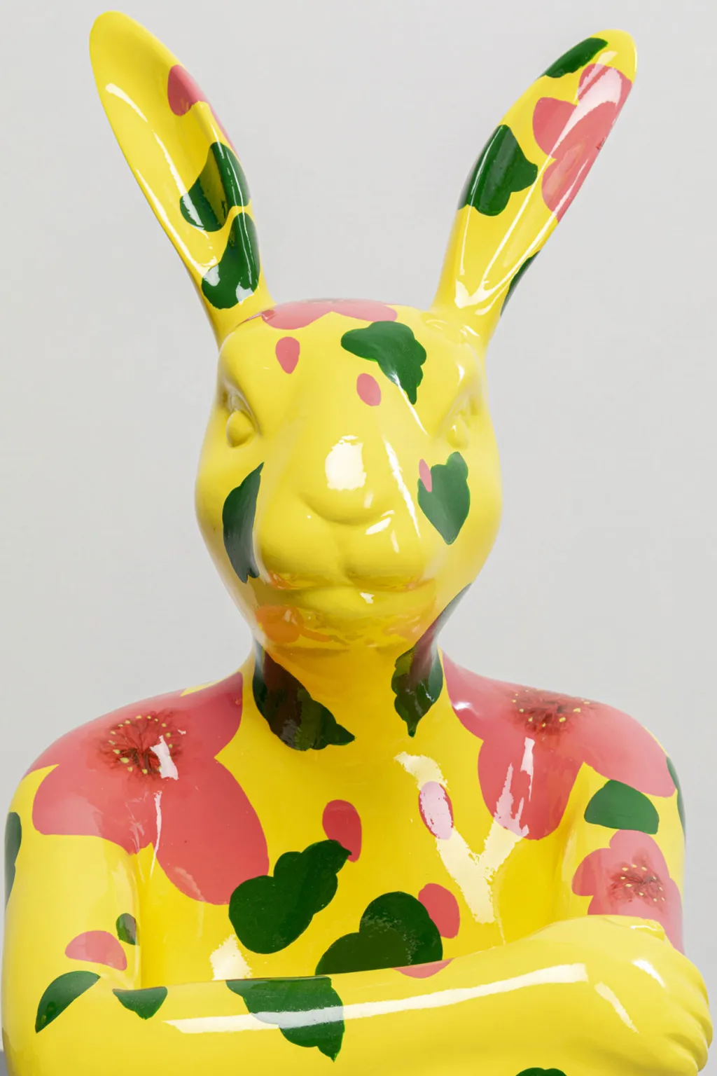 gangster_rabbit_jnis_koristeesine_keltainen_cm_5.webp Jalalliset Koriste-Esineet>KARE Design Gangster Rabbit Jänis Koriste-esine Keltainen 80cm