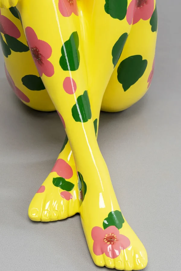 Jalalliset Koriste-Esineet>KARE Design Gangster Rabbit Jänis Koriste-esine Keltainen 80cm