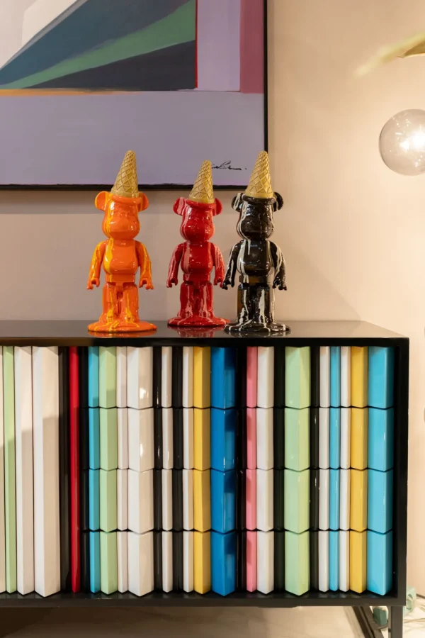 Koriste-Esineet>KARE Design Gelato Bear Jäätelö Karhu Koriste-esine, Punainen 40cm