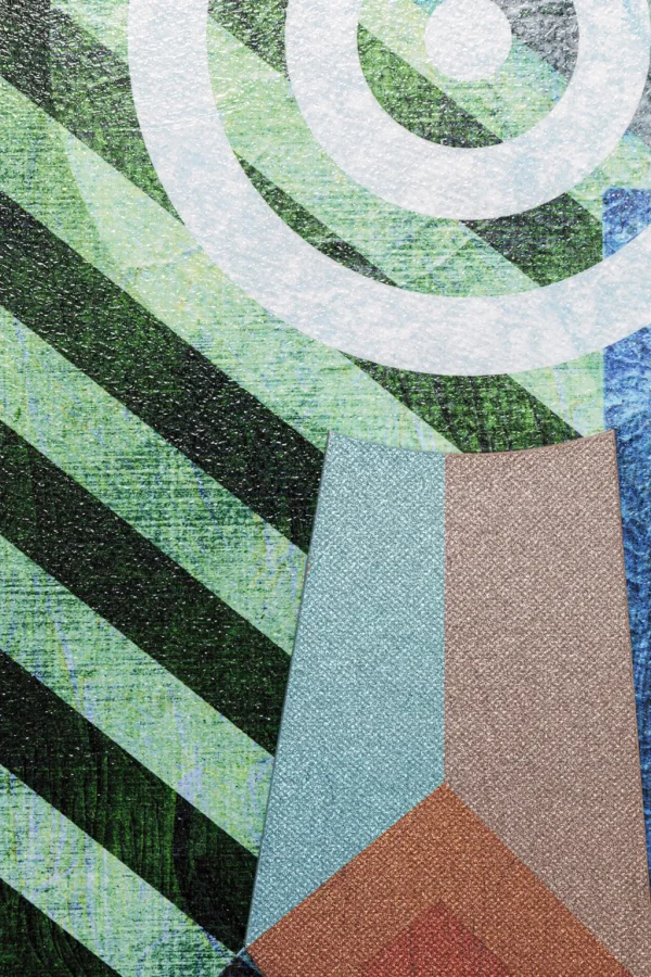Taulut | Olohuone>KARE Design Geometric Woman Taulu - Monivärinen, 100x150cm