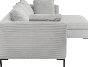 Kulmasohvat>KARE Design Gianni Cord Kulmasohva, Harmaa, Oikea