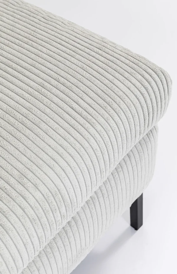 Kulmasohvat>KARE Design Gianni Cord Kulmasohva, Harmaa, Oikea