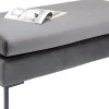 Rahit Ja Jakkarat>KARE Design Gianni Rahi - Samettia, Musta, Harmaa