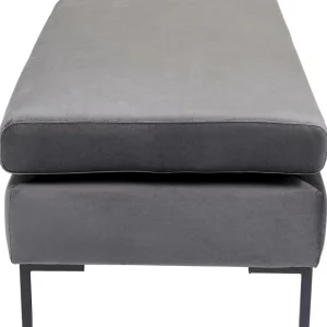 Rahit Ja Jakkarat>KARE Design Gianni Rahi - Samettia, Musta, Harmaa