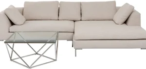 Kulmasohvat>KARE Design Gianni Sohva, Kermanvärinen, Oikea