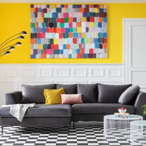 Kulmasohvat>KARE Design Gianni Velvet Kulmasohva - Harmaa, Musta, Vasen