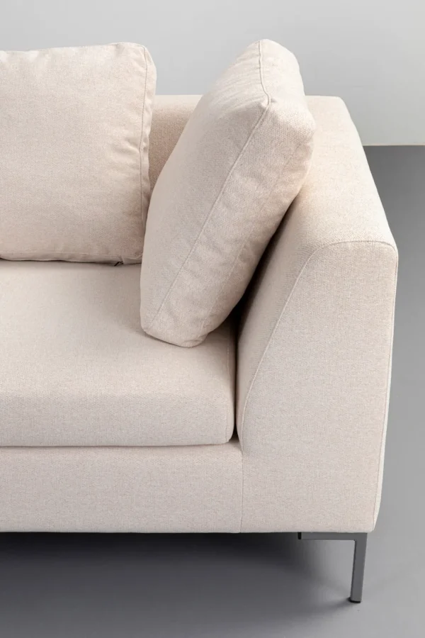 Kulmasohvat>KARE Design Gianni XS Sohva Vasen, Kermanvärinen