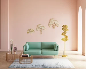Seinäkoristeet>KARE Design Ginkgo Gold Small Seinäkoriste