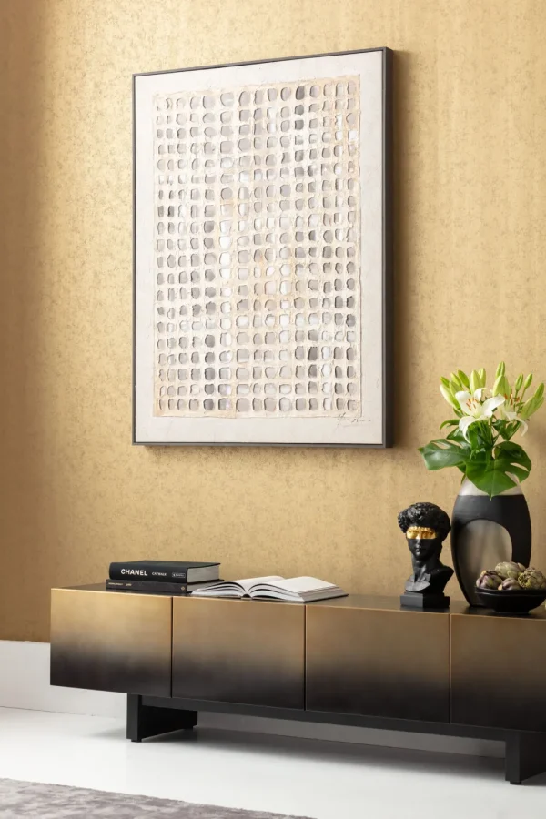 Taulut>KARE Design Glitter Curtain Kehystetty Taulu 120x90cm
