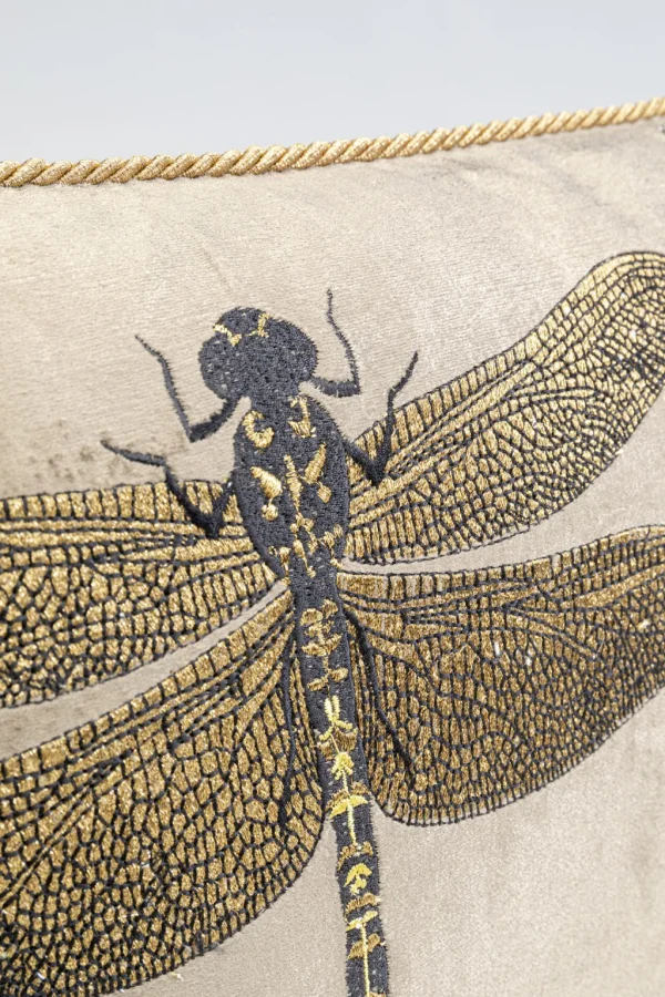 Sisustustyynyt>KARE Design Glitter Dragonfly Sudenkorento Tyyny, Ruskea 50x30cm