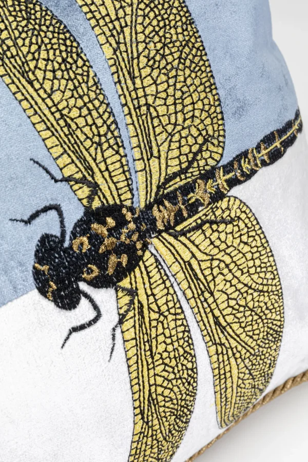 Sisustustyynyt>KARE Design Glitter Dragonfly Sudenkorento Tyyny, Valkoinen 50x30cm