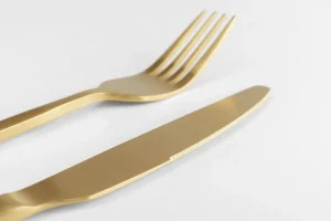 Keittiö Ja Astiat>KARE Design Gloria Aterimet Matta Kulta (16/osaa)