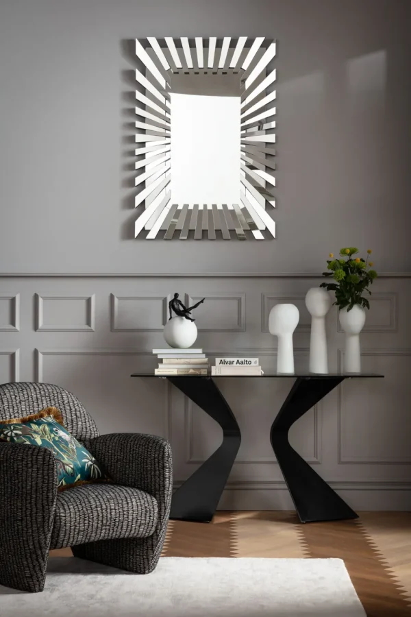 Konsolipöydät Ja Sivupöydät>KARE Design Gloria Konsolipöytä - Musta, Keraaminen Taso 140x81cm