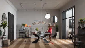 Pöydät>KARE Design Gloria Pöytä, Musta 200x100cm