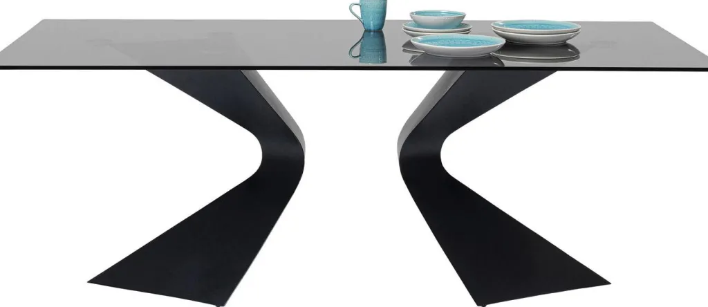 gloria_pyt_musta_xcm_3.webp Pöydät>KARE Design Gloria Pöytä, Musta 200x100cm
