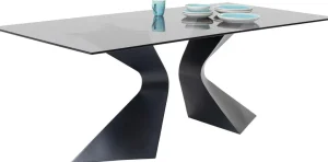 Pöydät>KARE Design Gloria Pöytä, Musta 200x100cm