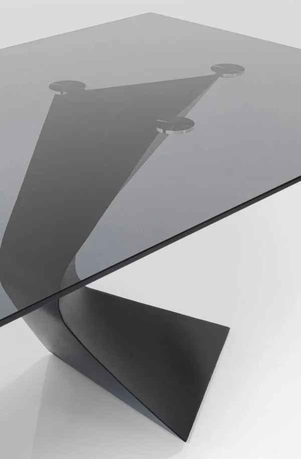 Pöydät>KARE Design Gloria Pöytä, Musta 200x100cm