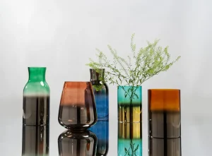 Maljakot>KARE Design Glow Green Maljakko, Vihreä 30cm