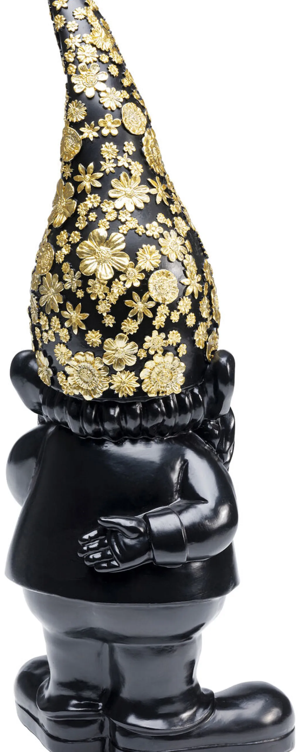 gnome_standing_tonttu_koristeesine_mustakulta_cm_2-1.webp Koriste-Esineet>KARE Design Gnome Standing Tonttu Koriste-esine, Musta/kulta 46cm