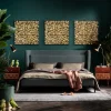 Seinäkoristeet>KARE Design Gold Flower Kehystetty Taulu 80x80cm